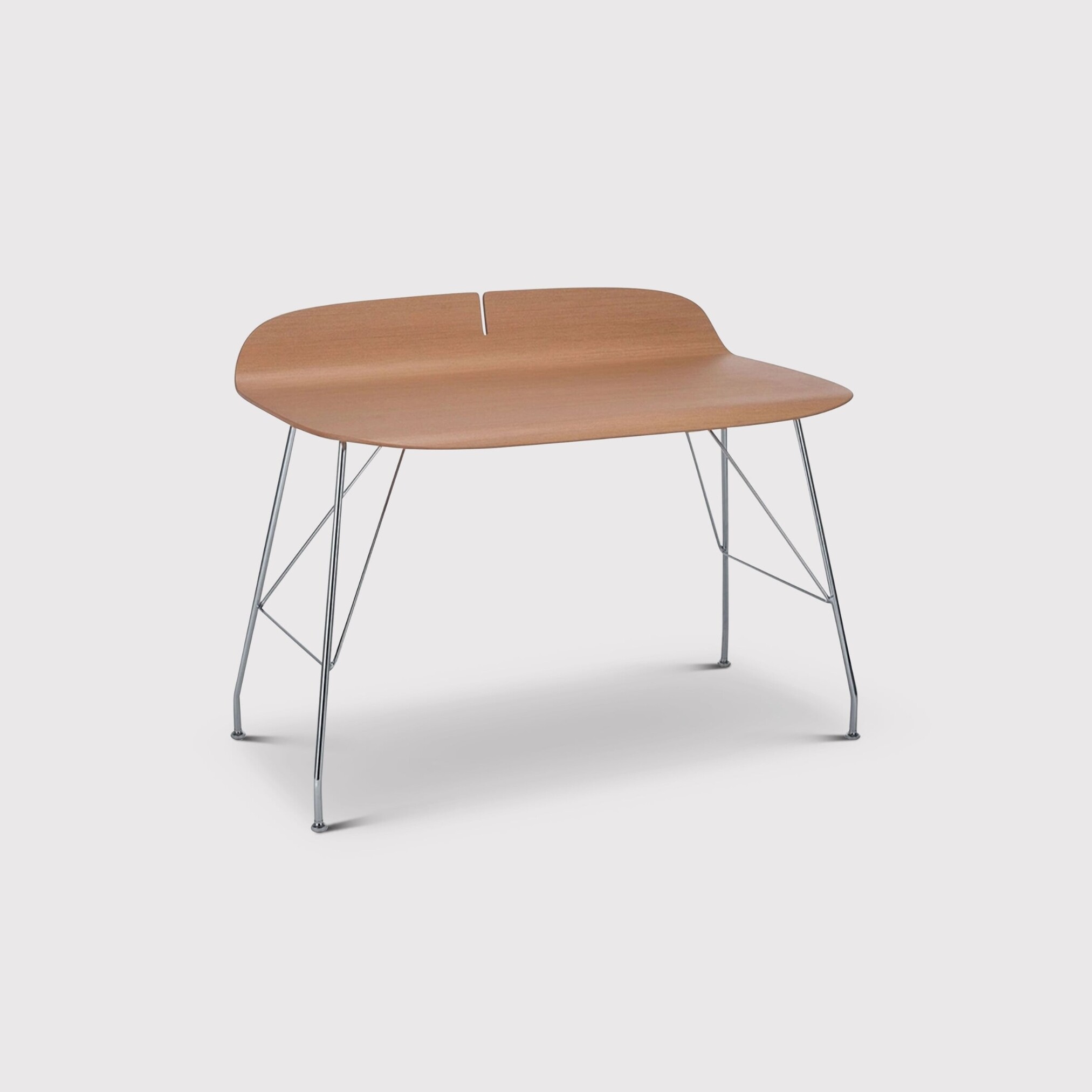 Kartell Earl Of Wood Desk, Neutral | Barker & Stonehouse