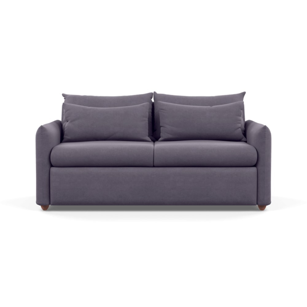 Heal's Pillow Sofa Bed Linen Shadow Chestnut Stain Feet