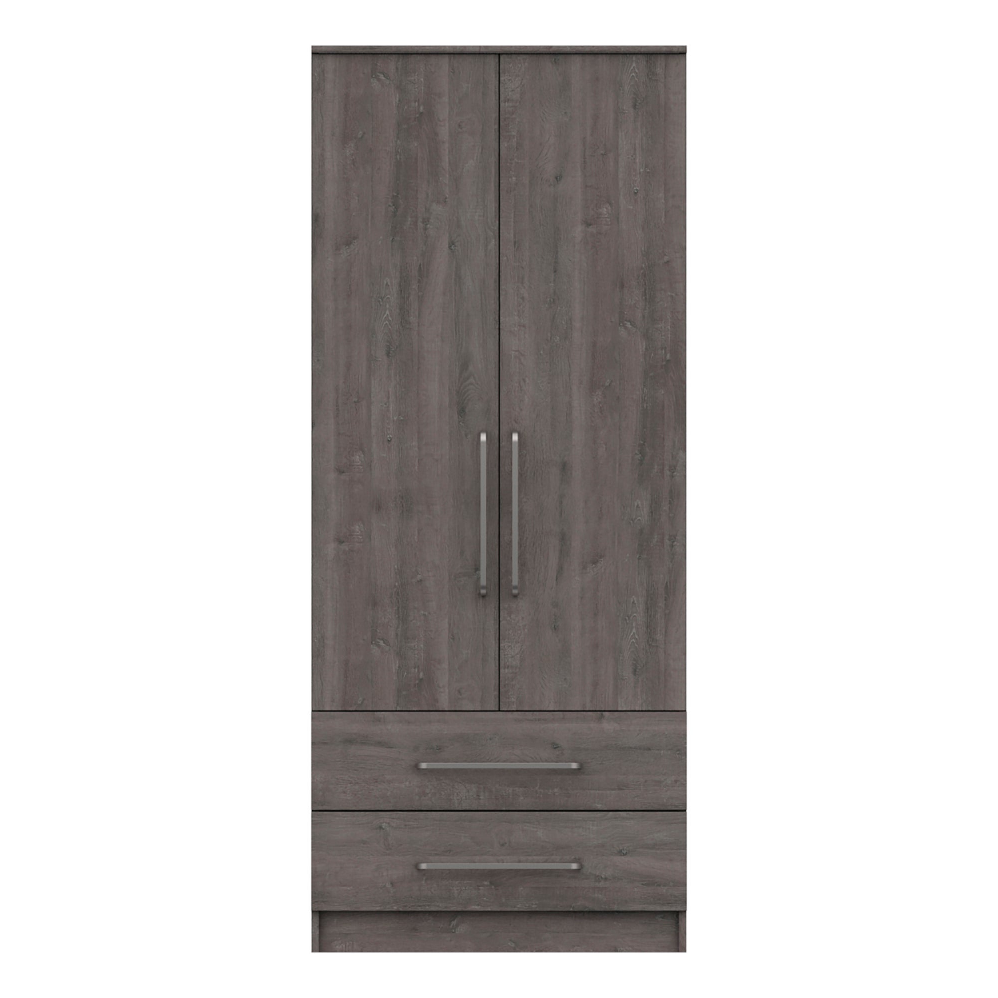Parker Double 2 Drawer Wardrobe