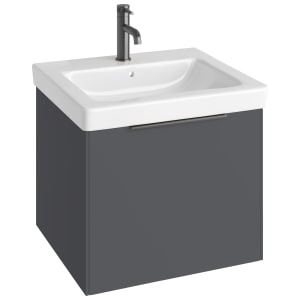Concept Matt Grey S3 Vanity Unit & Basin - 600mm