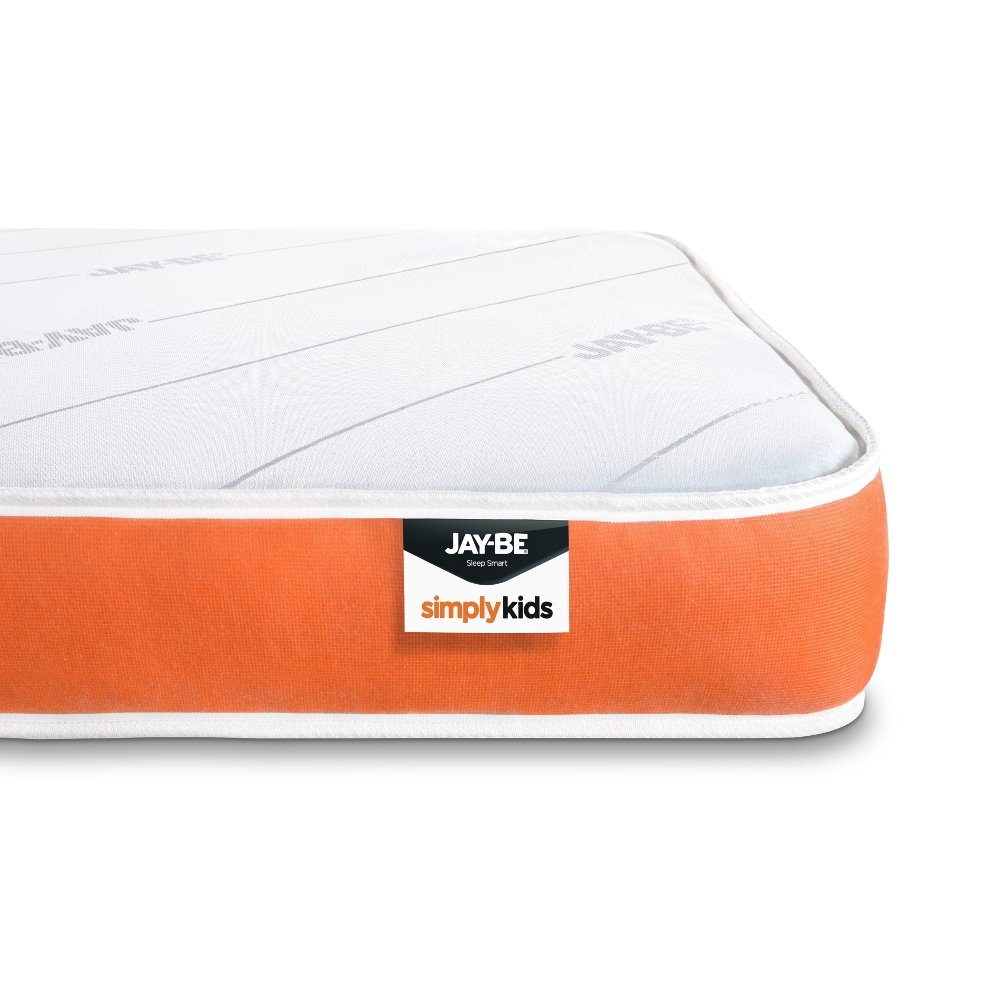 Jay-Be Simply Kids Foam Free Spring Mattress - 3ft Single (90 x 190 cm)