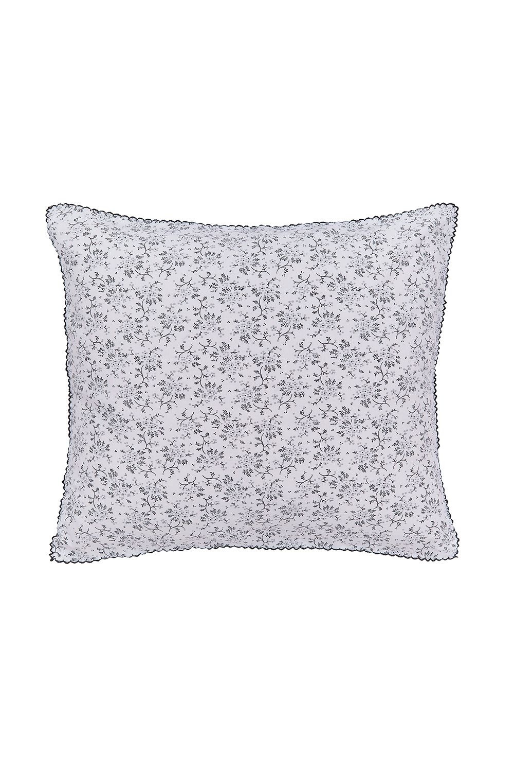 Murmur 'Mae' Cotton Cushion in Grey