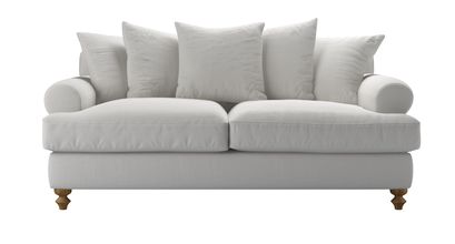 Teddy 2.5 Seat Sofa Bed in Alabaster Brushed Linen Cotton - sofa.com