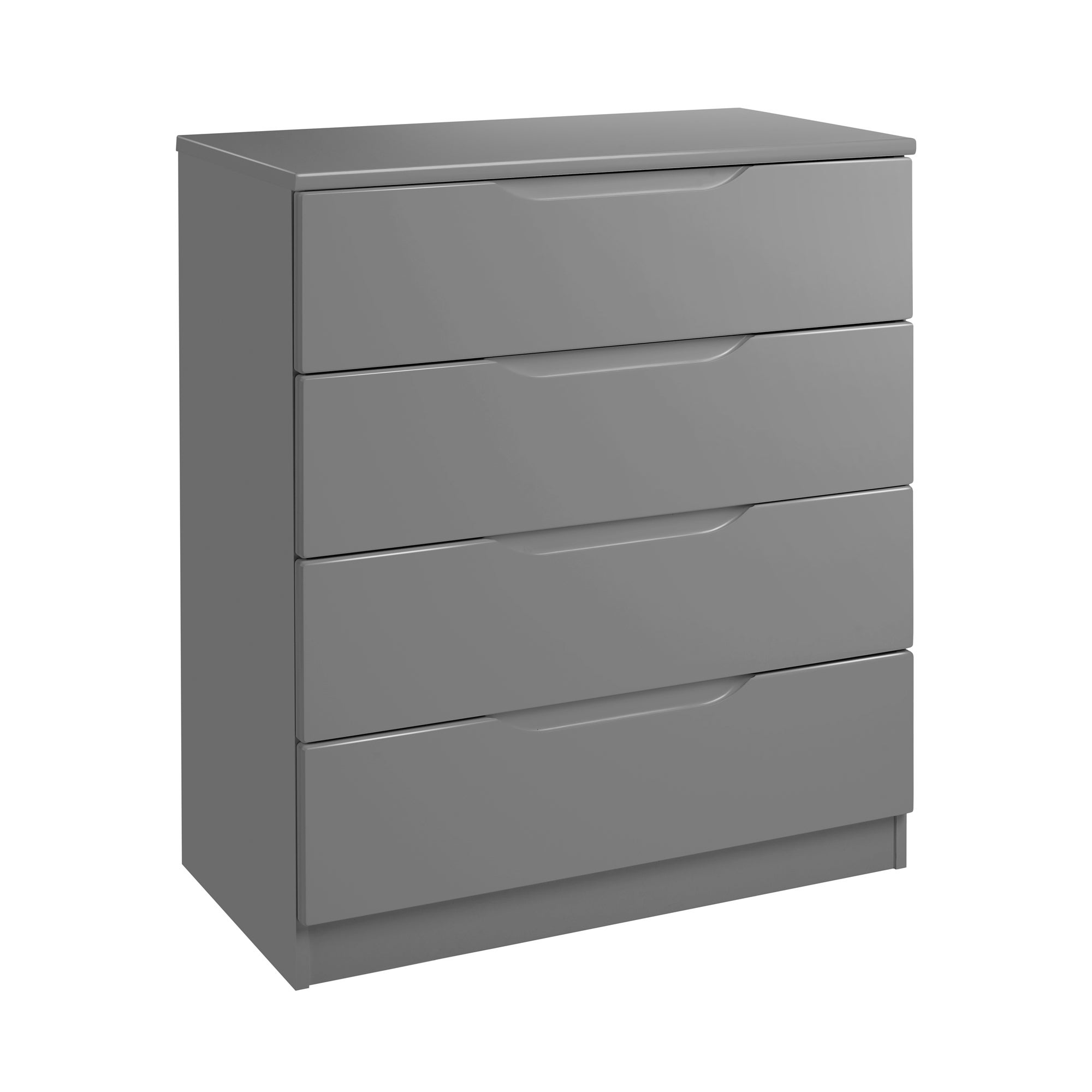 Legato Grey 4 Drawer Chest Grey