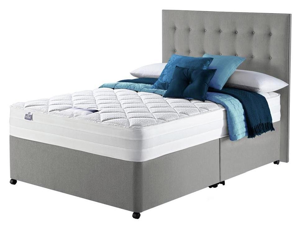 Silentnight Knightly 2000 Memory Kingsize Divan Bed