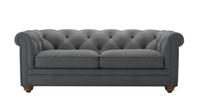 Patrick 2.5 Seat Sofabed in Monsoon Brushed Linen Cotton - sofa.com