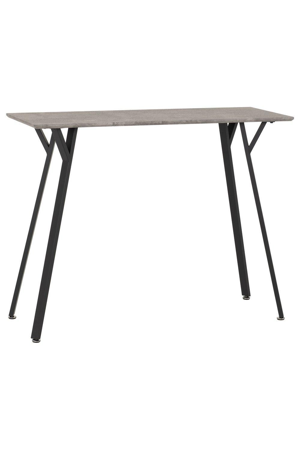 Seconique Quebec Bar Table in Charcoal