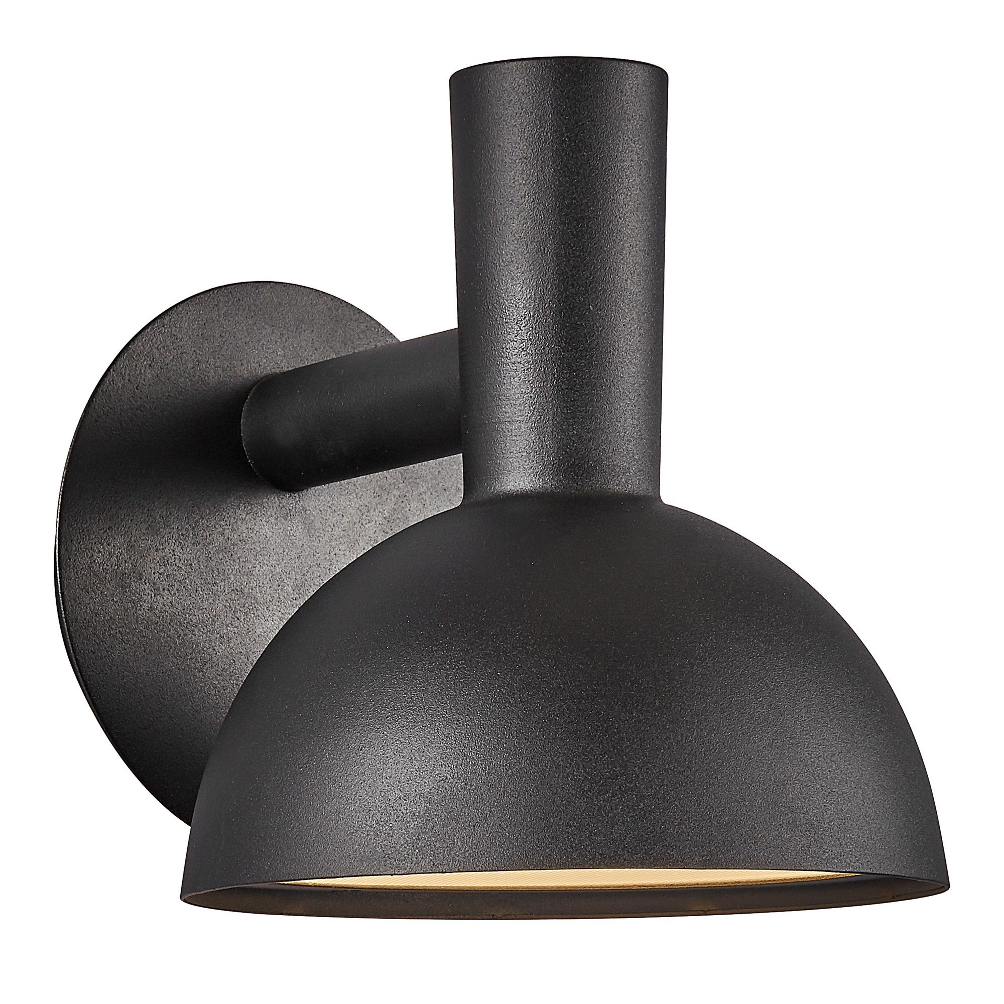 Nordlux Modern Outdoor Wall Light Black Metal E27 Weatherproof - Mains Powered, IP54