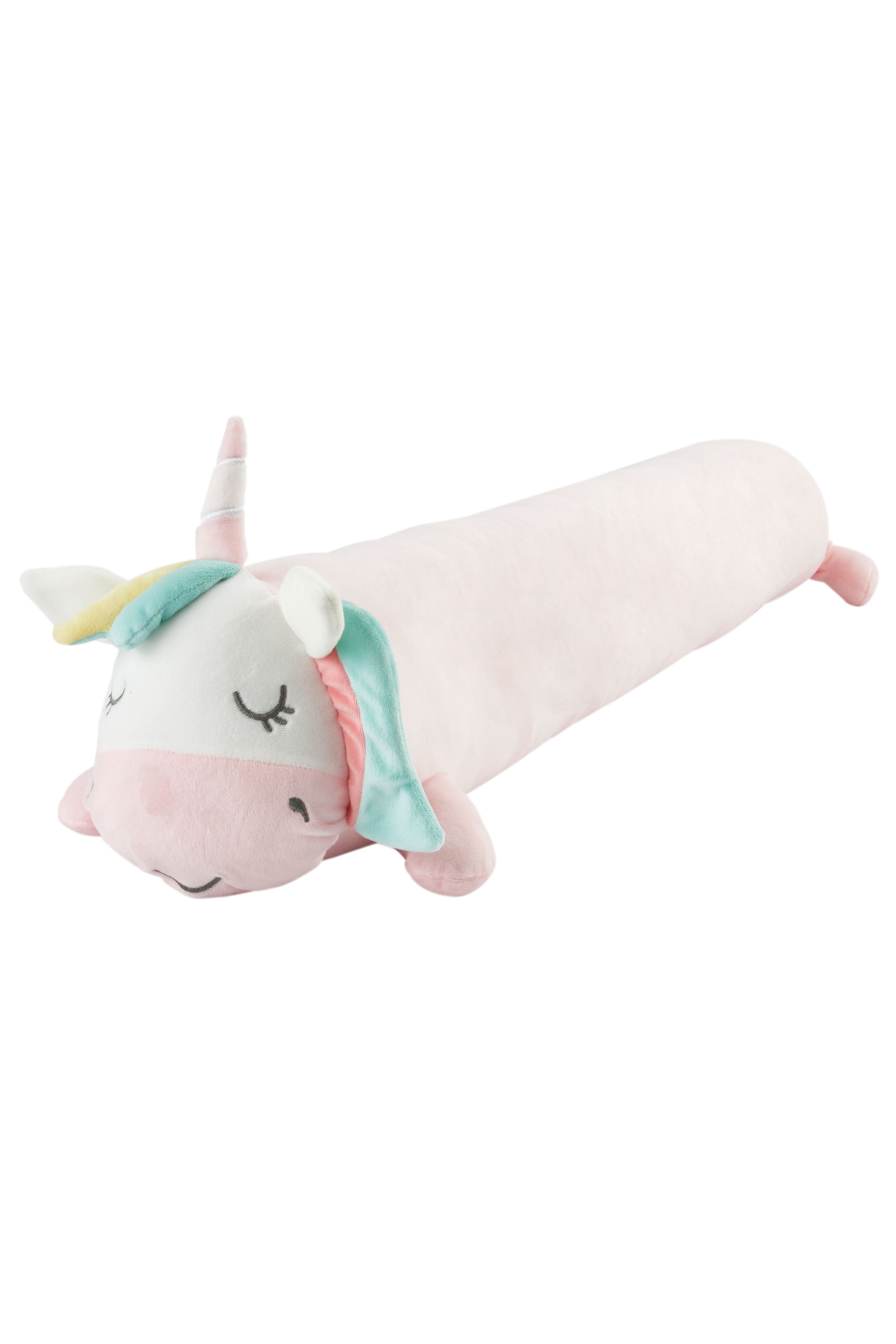 Catherine Lansfield 'Cuddle Friends Unicorn' Large 3D Cushion in Pink 4