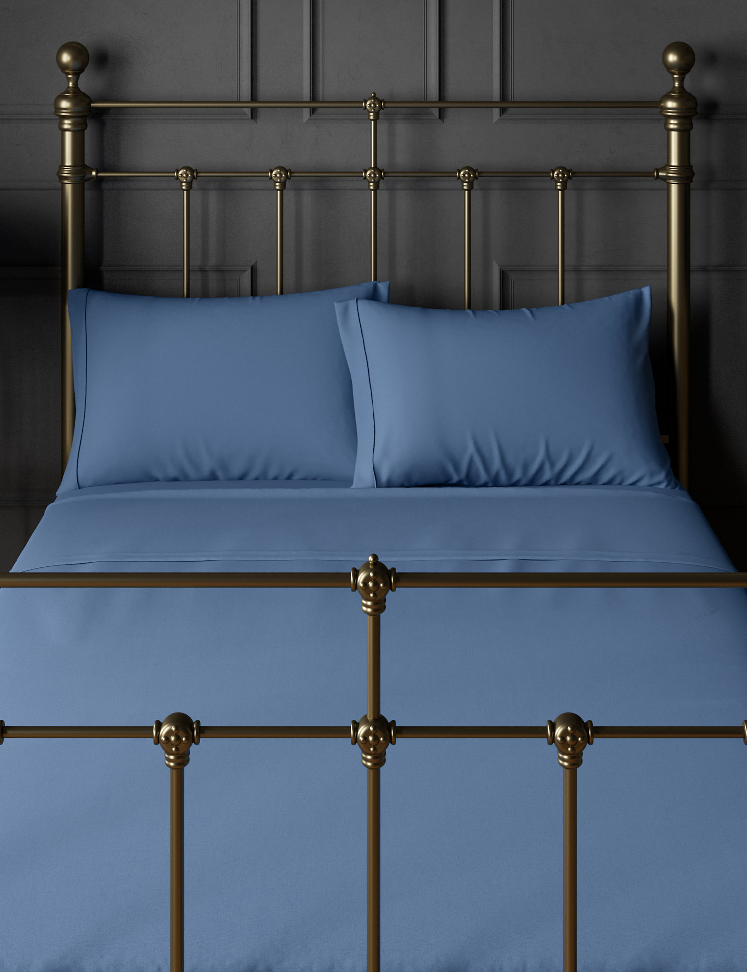 M&S 2 Pack Egyptian Cotton 230 Thread Count Pillowcases