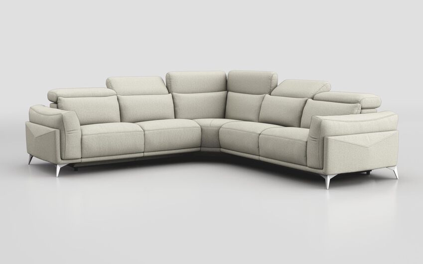 Gattolino 2 Corner 2 Static Sofa with Manual Head Tilt