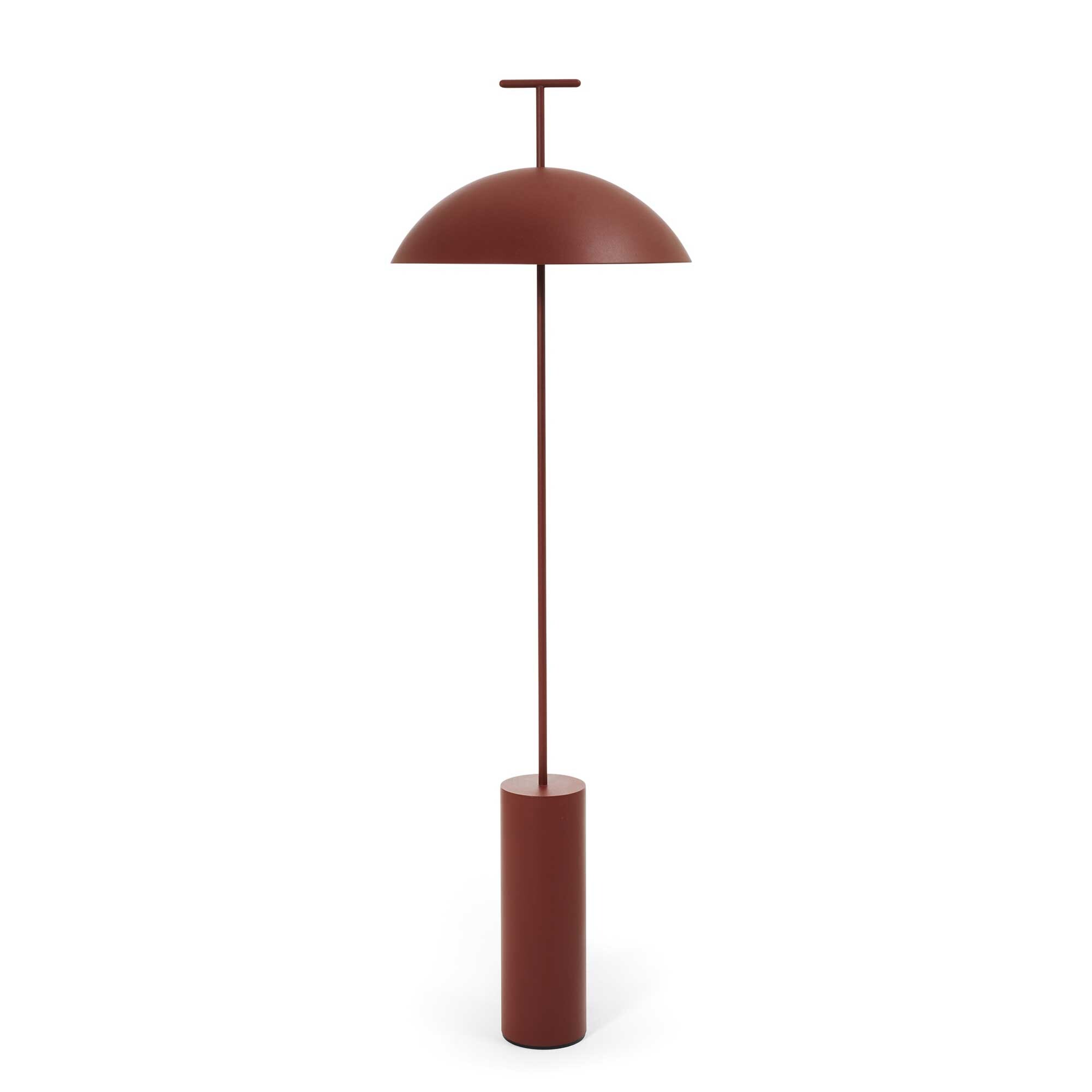 Kartell Geen-A Lamp With Dimmer, Red Metal | Barker & Stonehouse