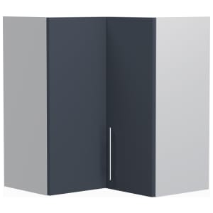 Wickes Orlando Marine Blue Corner Wall Unit - 625mm