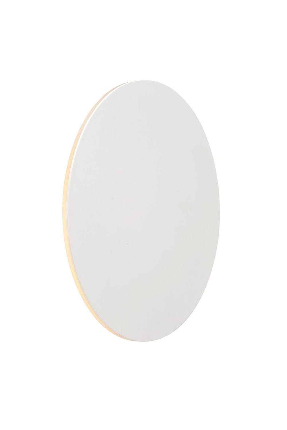 Netlighting Eklyps Led Modern Wall Light Ø 25cm LED 1x8W 3000K White
