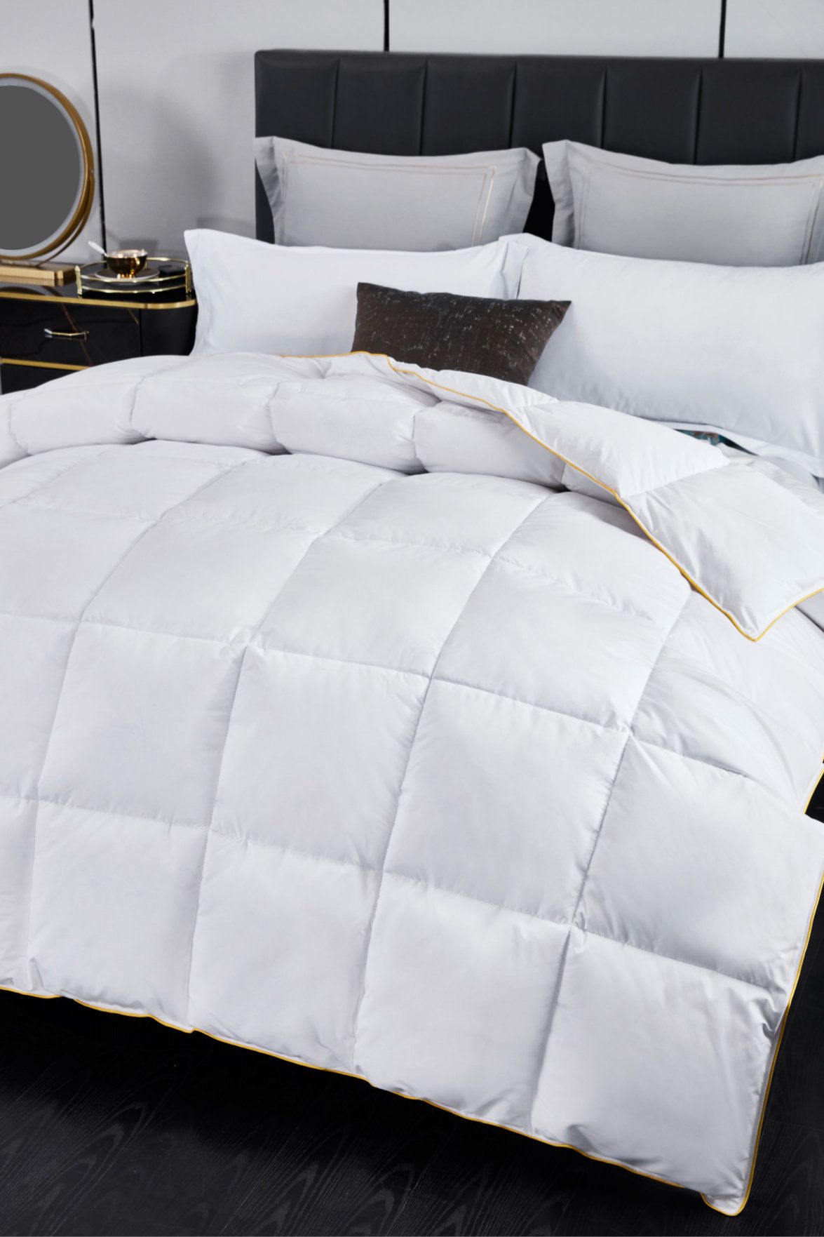 Ezysleep 15tog Premium Goose Feather & Down Duvet in White