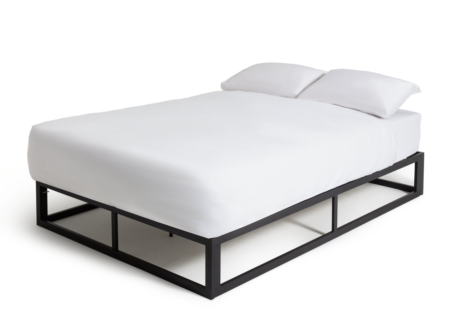 Habitat Platform Double Bed Frame - Black