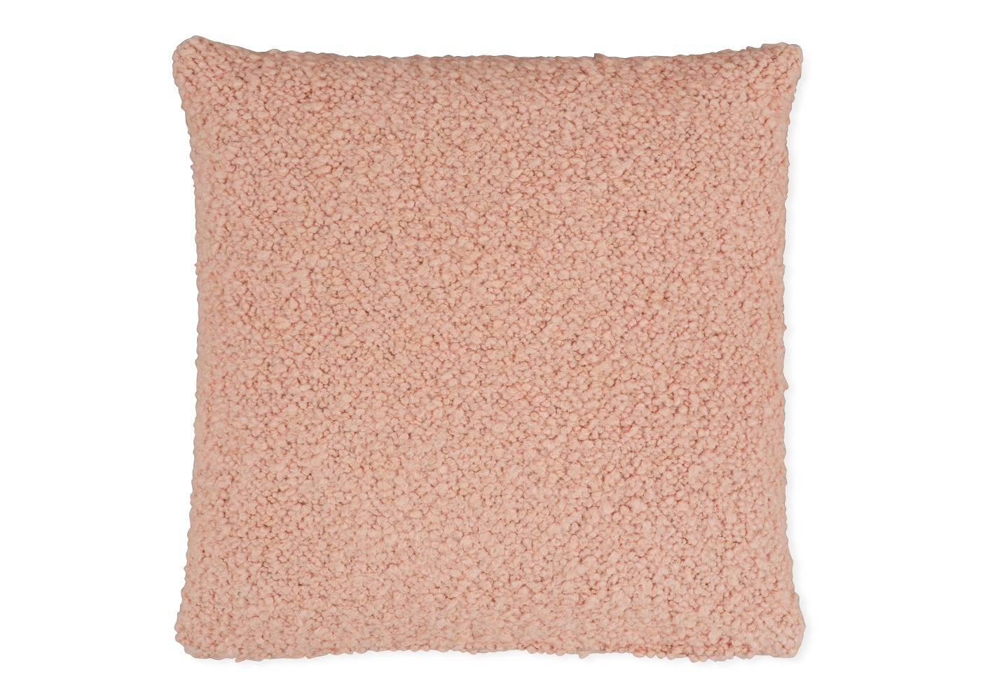 Heal's Boucle Cushion Dusky Pink 45 x 45cm