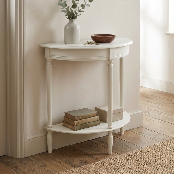 Kelna Half Round Side Table