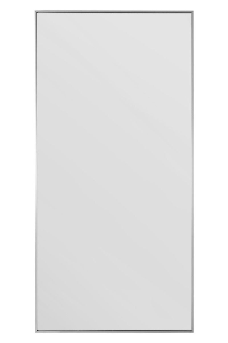 MirrorOutlet Silver Aluminium Edged Wall Mirror 79" X 39" (200CM X 100CM) 3