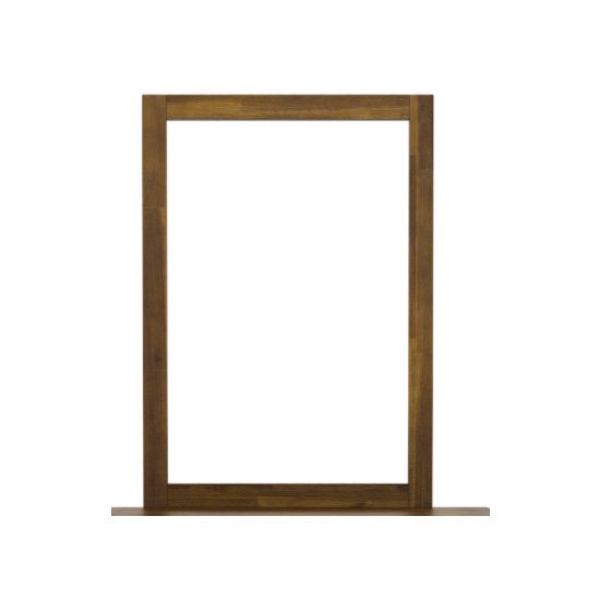 Parkfield Dressing Mirror In Brush Effect Wooden Frame