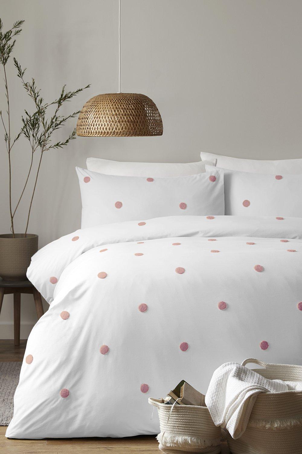 Dot Garden King Duvet Set