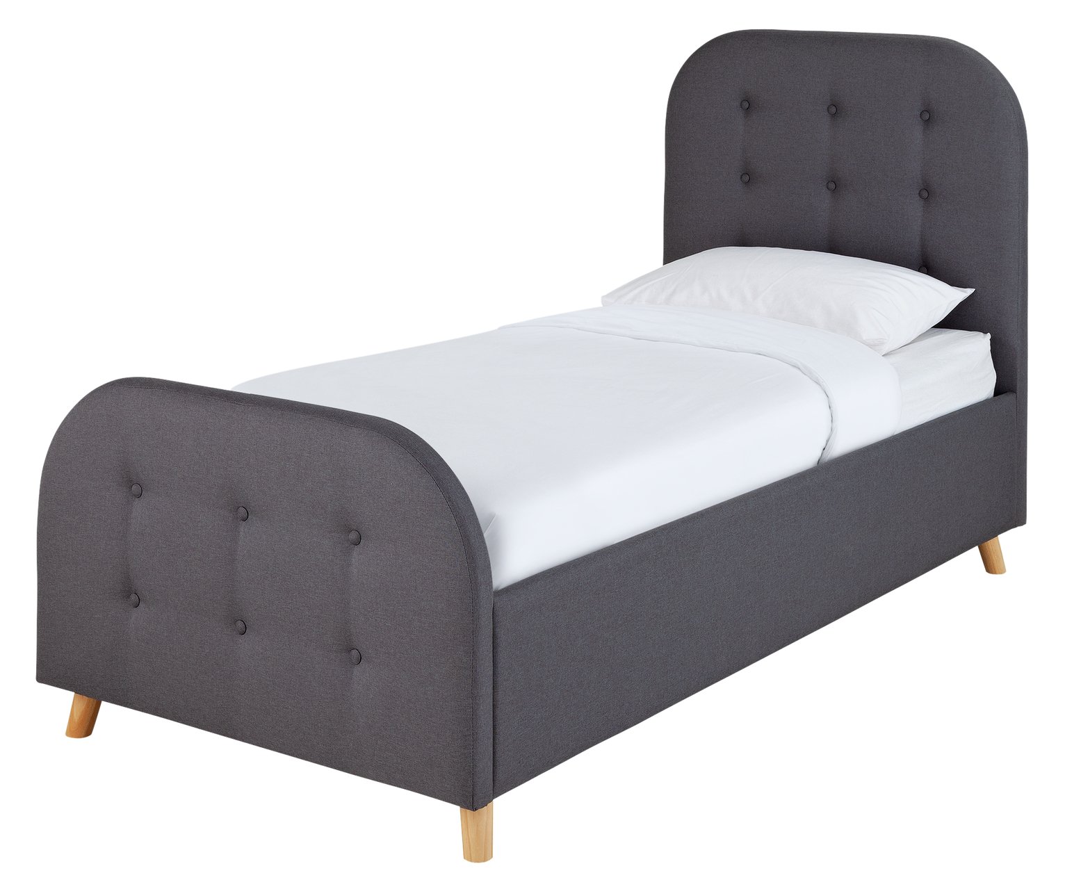 Habitat Ashby Ottoman Single Bed Frame - Grey