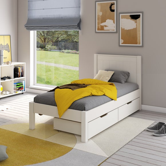 Classic Low End Bed with 2 Underbed Drawers