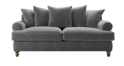 Teddy 2.5 Seat Sofabed in Earl Grey Smart Velvet - sofa.com