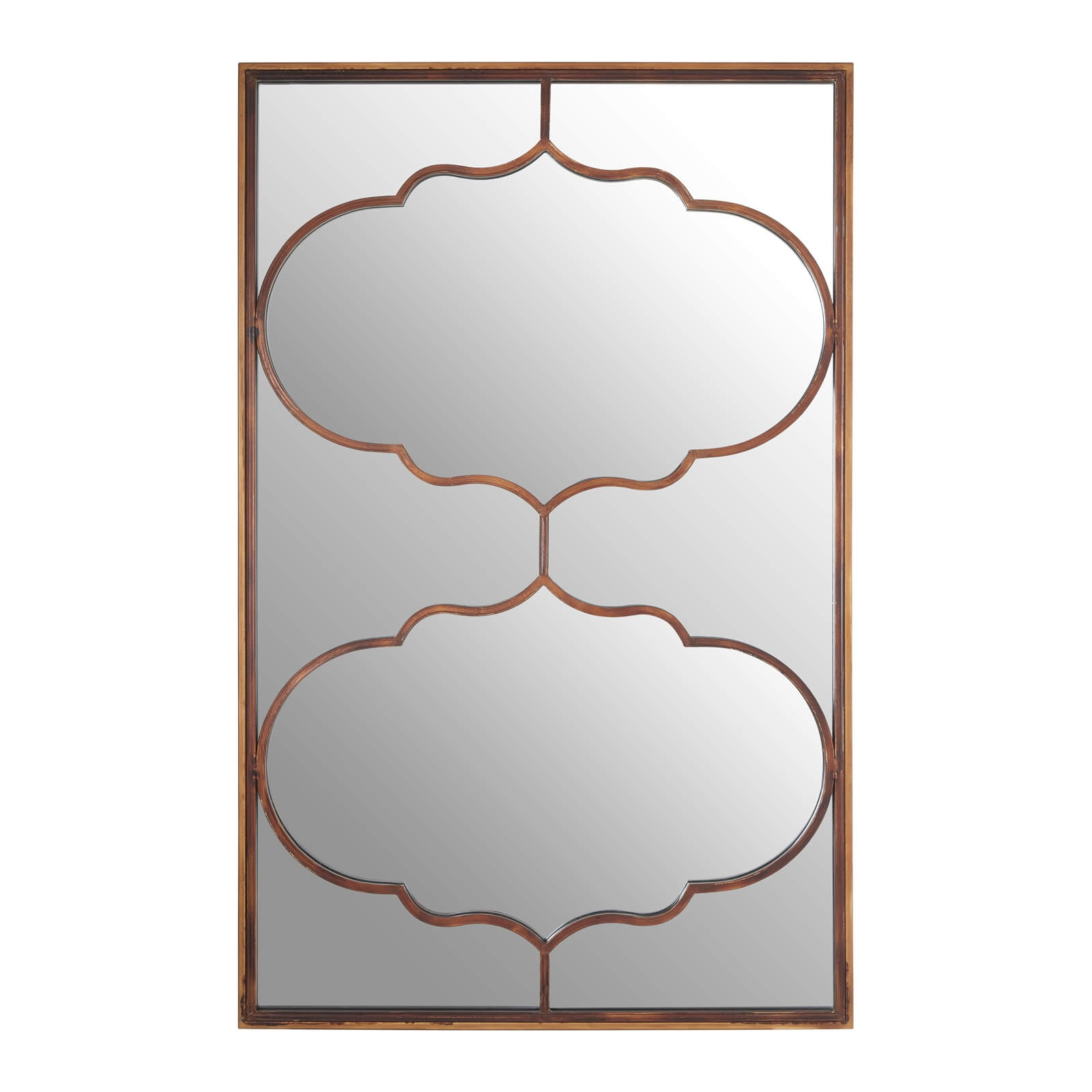 Zara Arabesque Wall Mirror - Gold