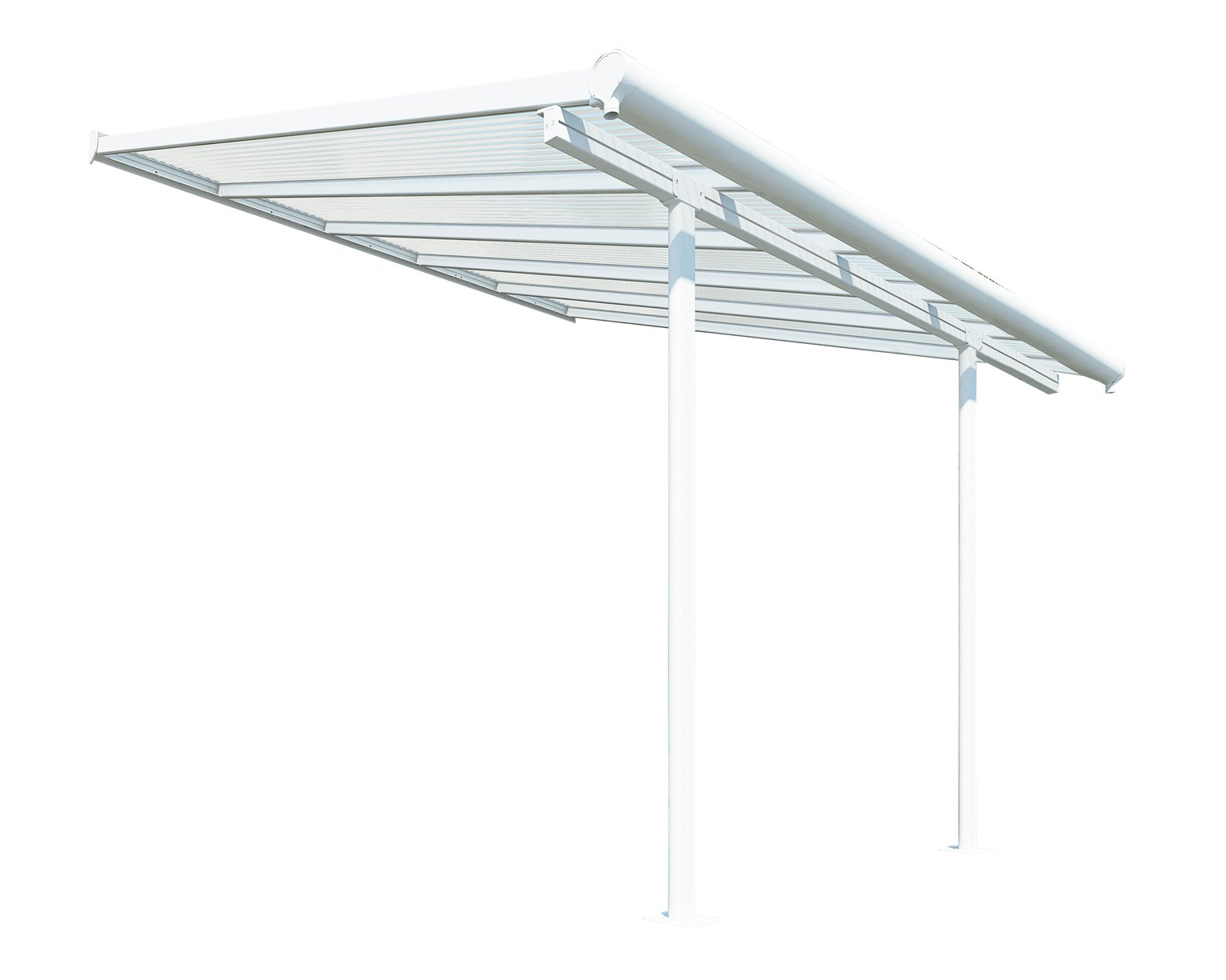 Palram - Canopia Sierra 3 x 3.05m Patio Cover - White Clear