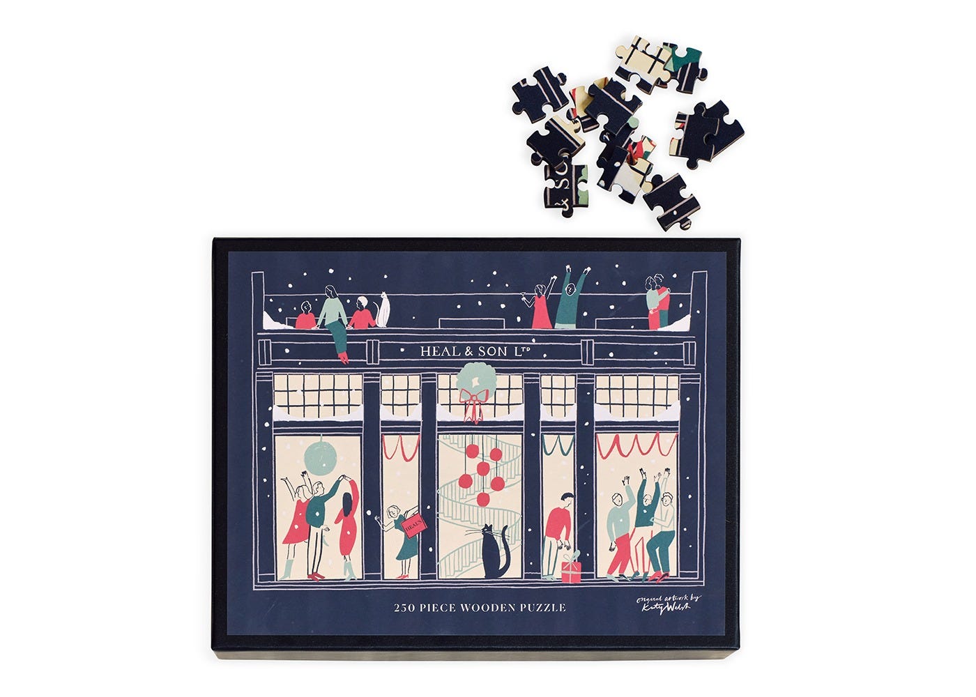 Heal's Building 250 Piece Wooden Jigsaw Puzzle