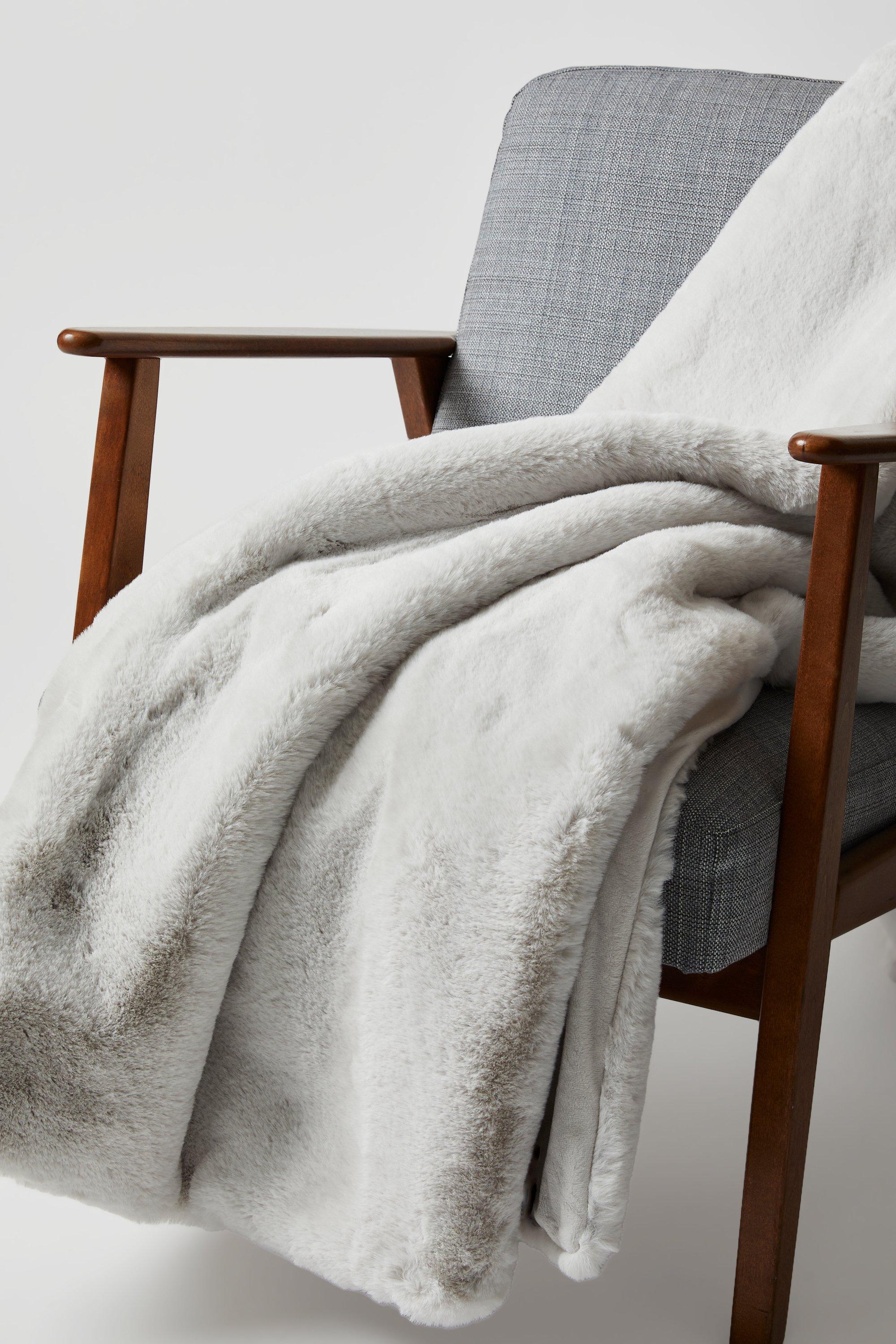 Luxe Faux Fur Throw
