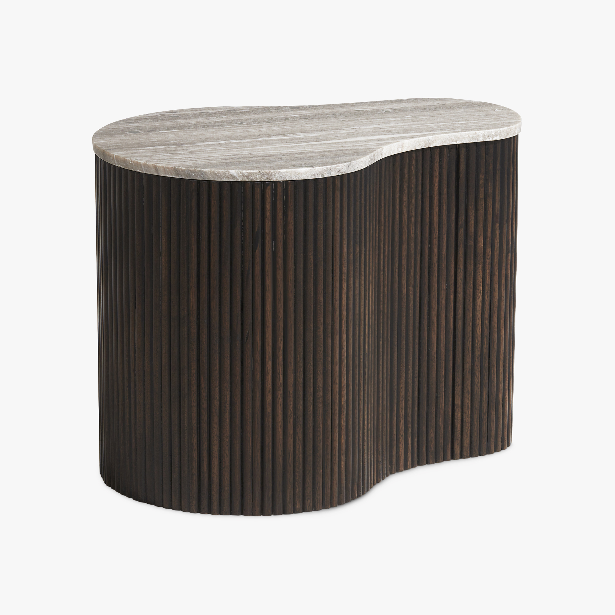 Odin Centre Table 3 60x40x45cm, Brown Marble | Barker & Stonehouse