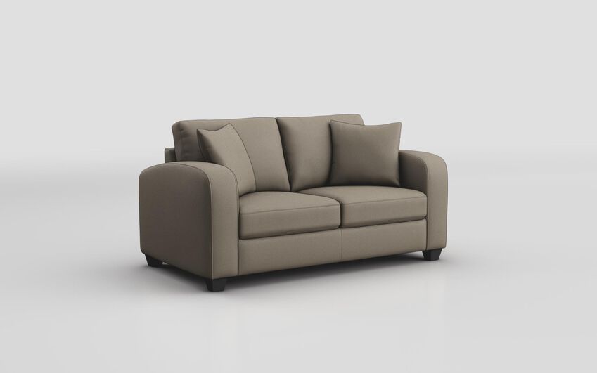 Brown Fabric Sestola 2 Seater Sofa