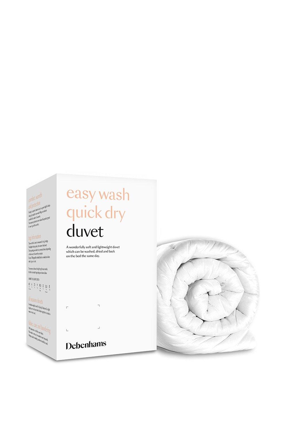 Easy Wash Quick Dry SuperKing Duvet 4.5Tog