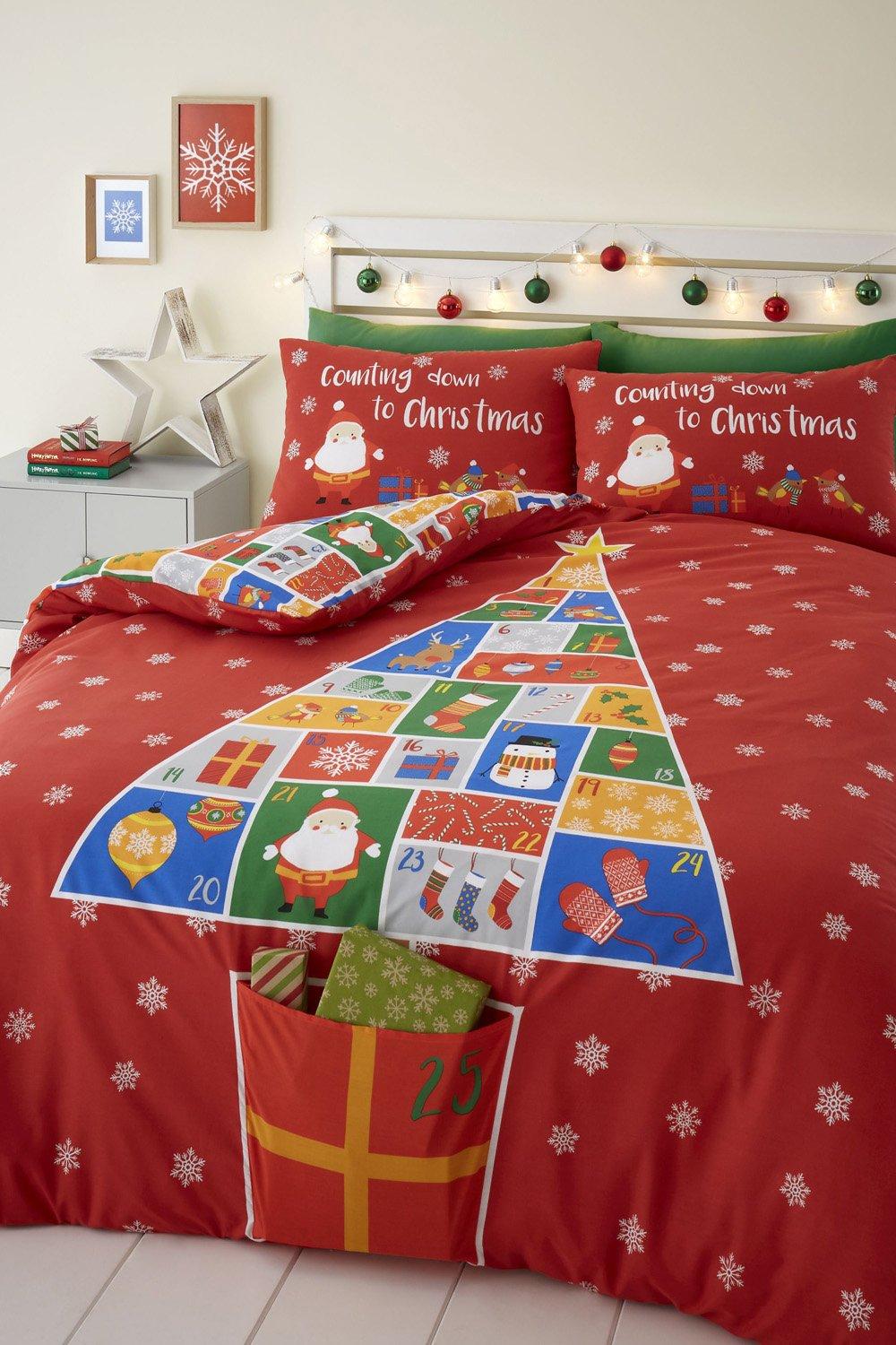 Countdown To Christmas Single Duvet Set