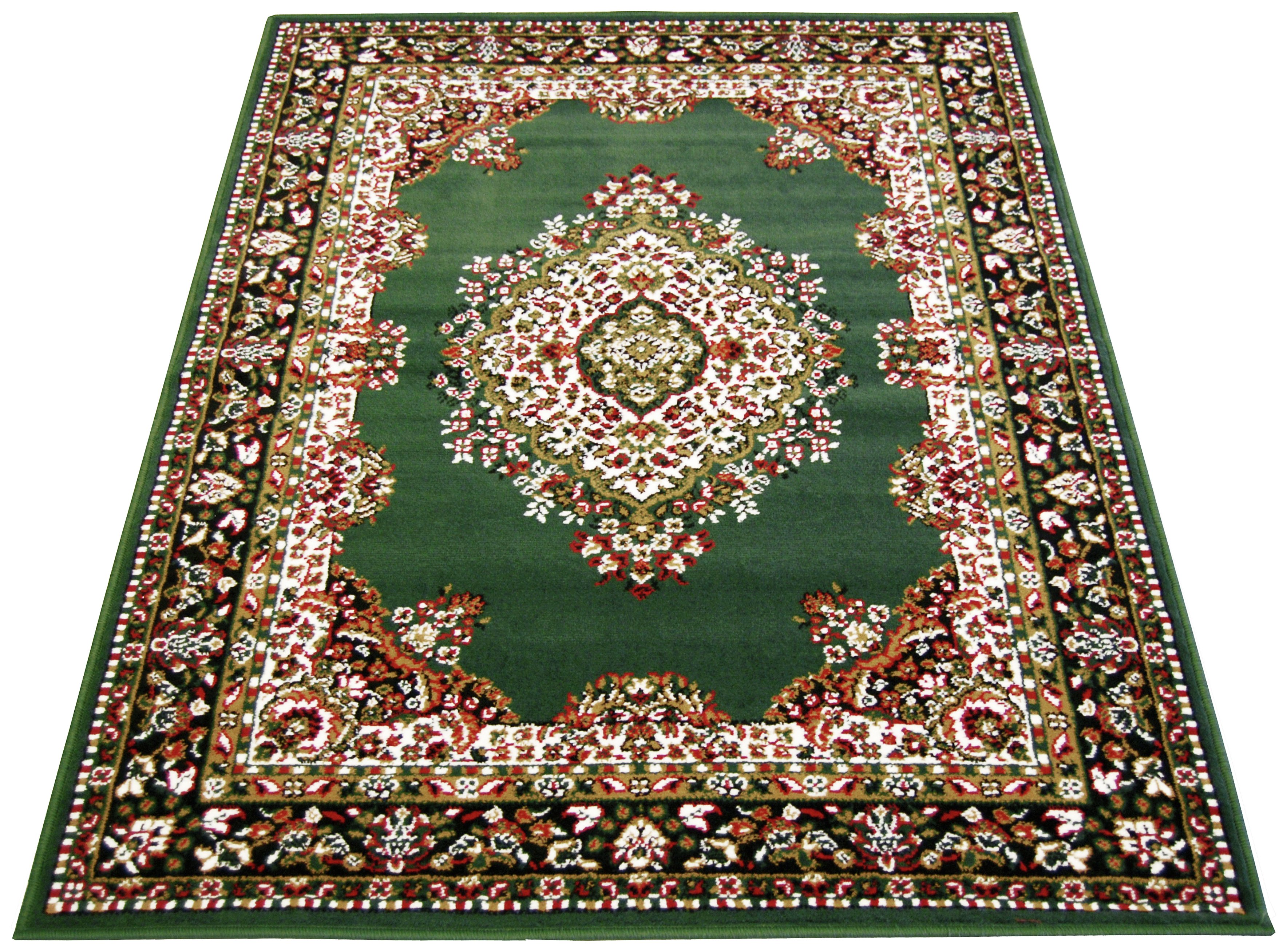 Maestro Traditional Rug - 60x110cm - Green.