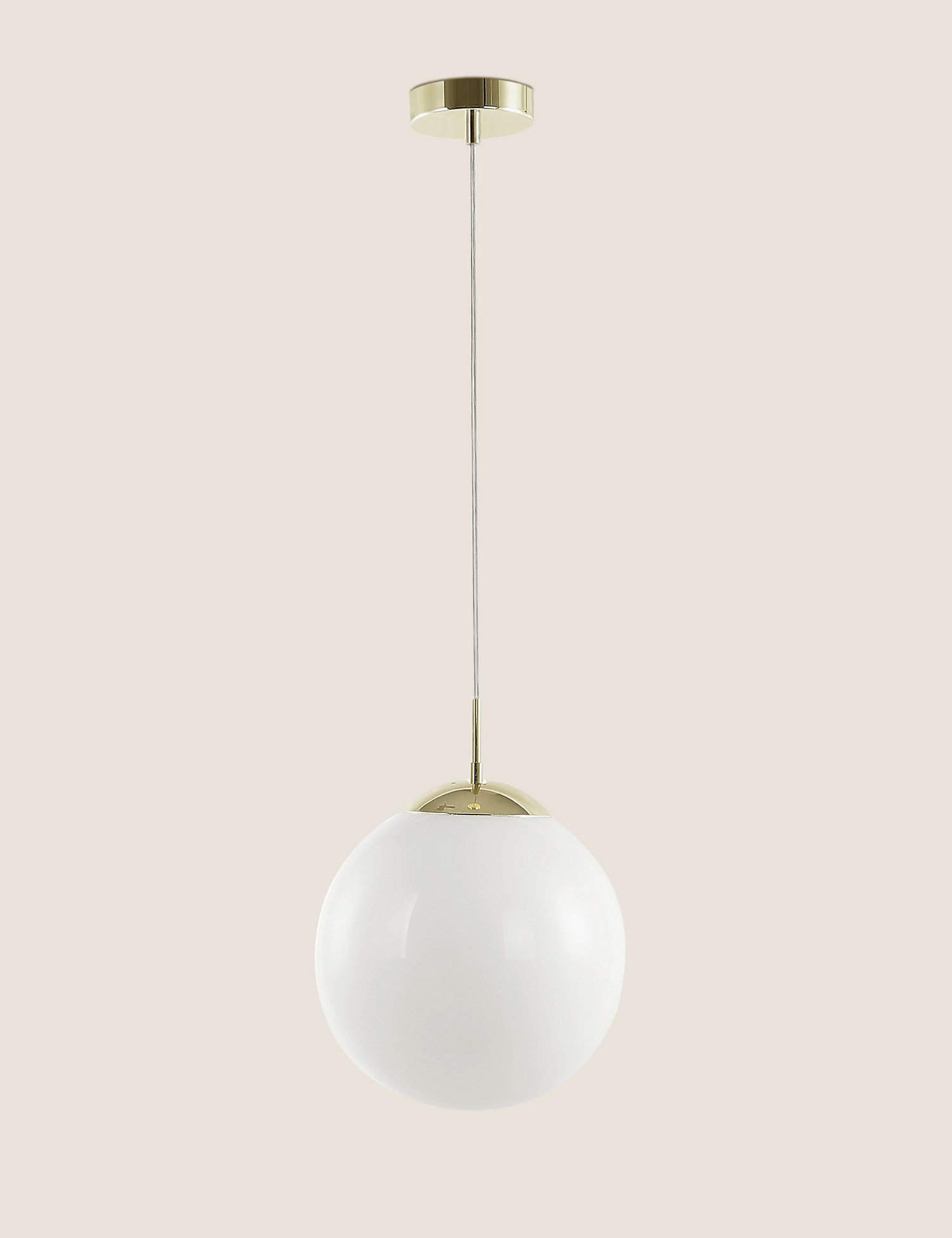 M&S Opal Single Drop Pendant Ceiling Light