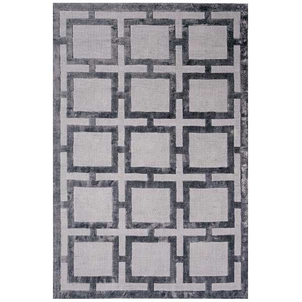 Katherine Carnaby Eaton Hand Woven Rug - Steel - 12mm Pile Height - Various Sizes Available