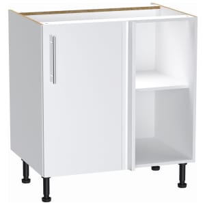 Wickes Orlando White Corner Base Unit - 800mm