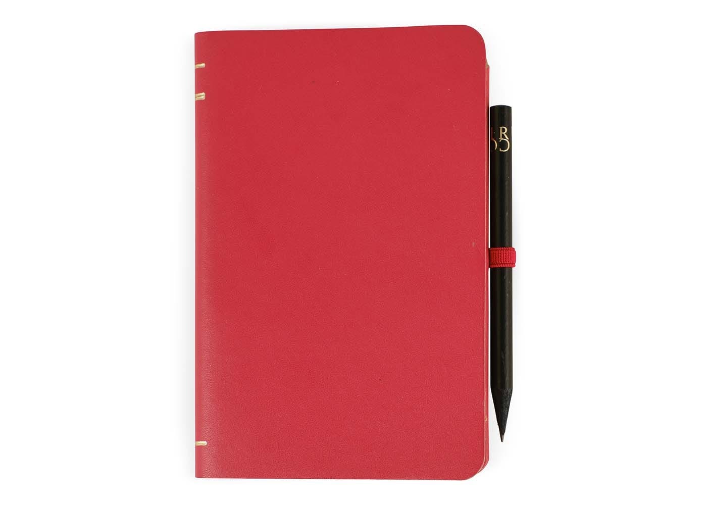 Undercover Pocket Notebook With Pencil Cherry