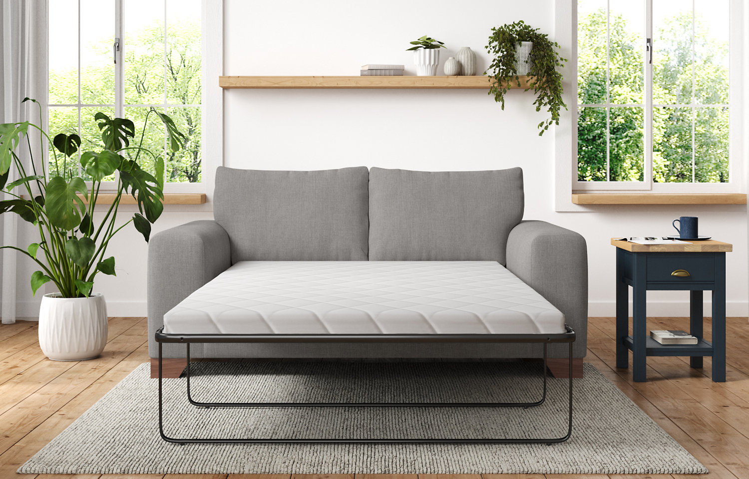 M&S Maddison Large 2 Seater Sofa Bed