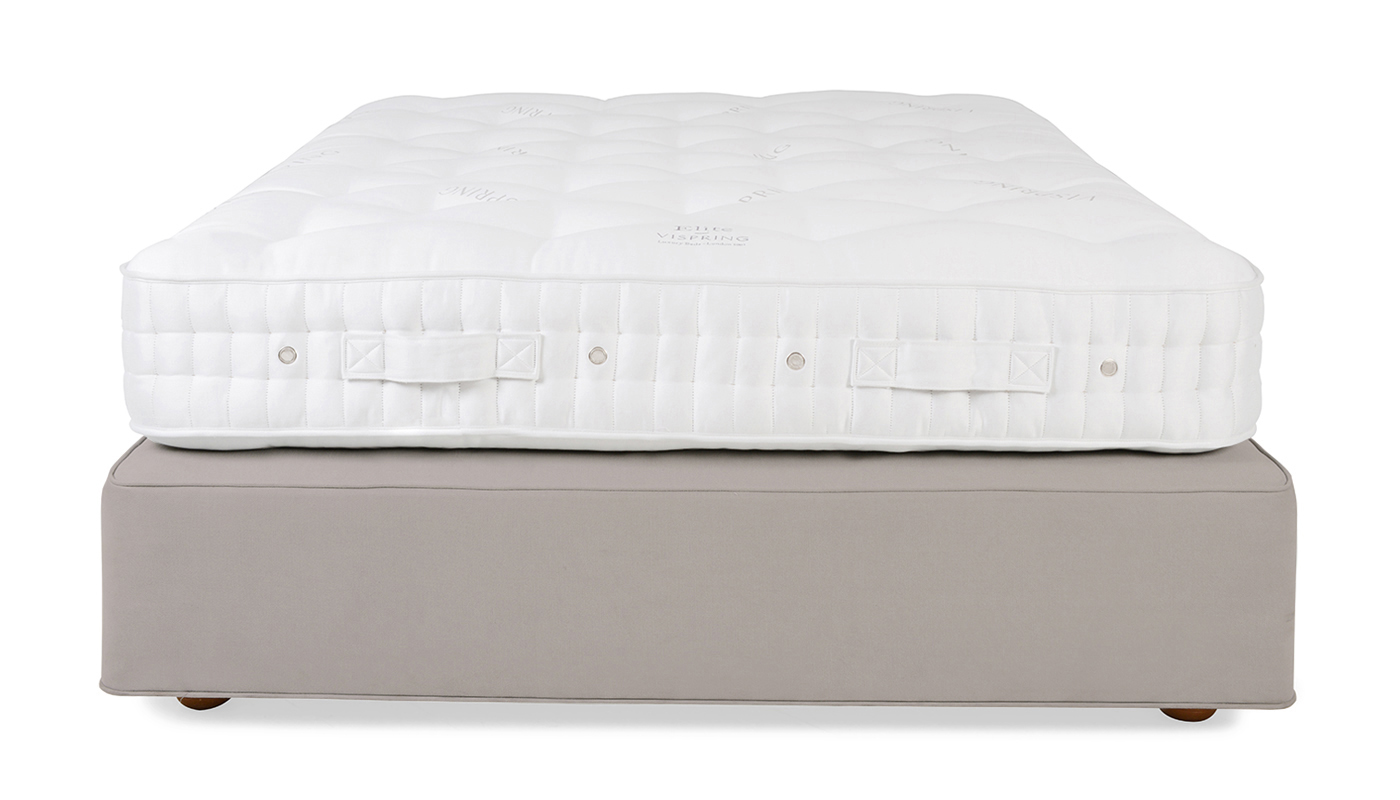 Vispring Elite Soft Tension Divan Double Tk589 Steel 2036