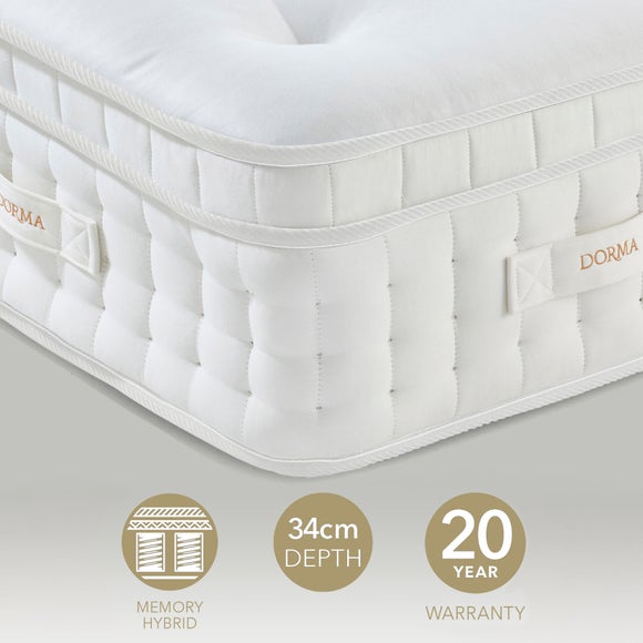 Dorma Memory 5000 Pocket Memory Foam Boxtop Hybrid Mattress