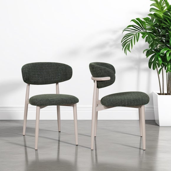 Indus Valley Set of 2 Cleo Dining Chairs