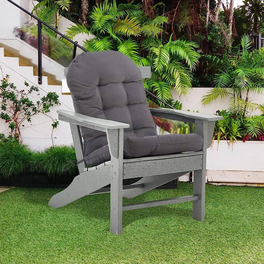 SPETLEK Cushions High Back Dining Chair DARK 125x53x8cm in Grey