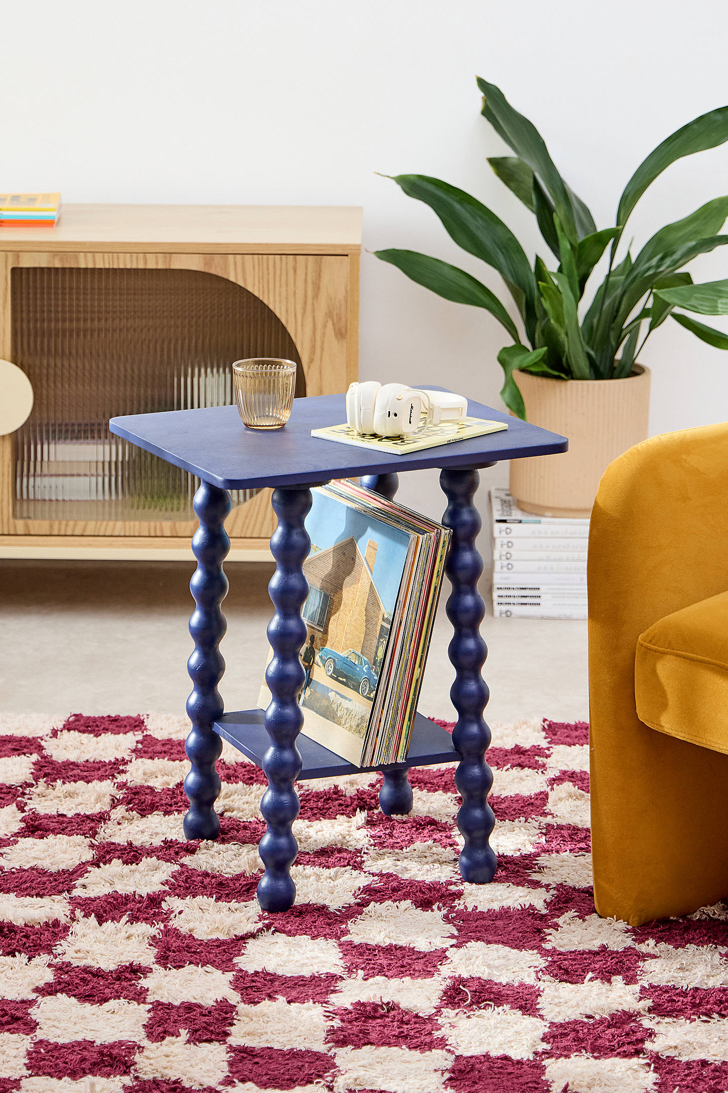 Willow Side Table - Navy