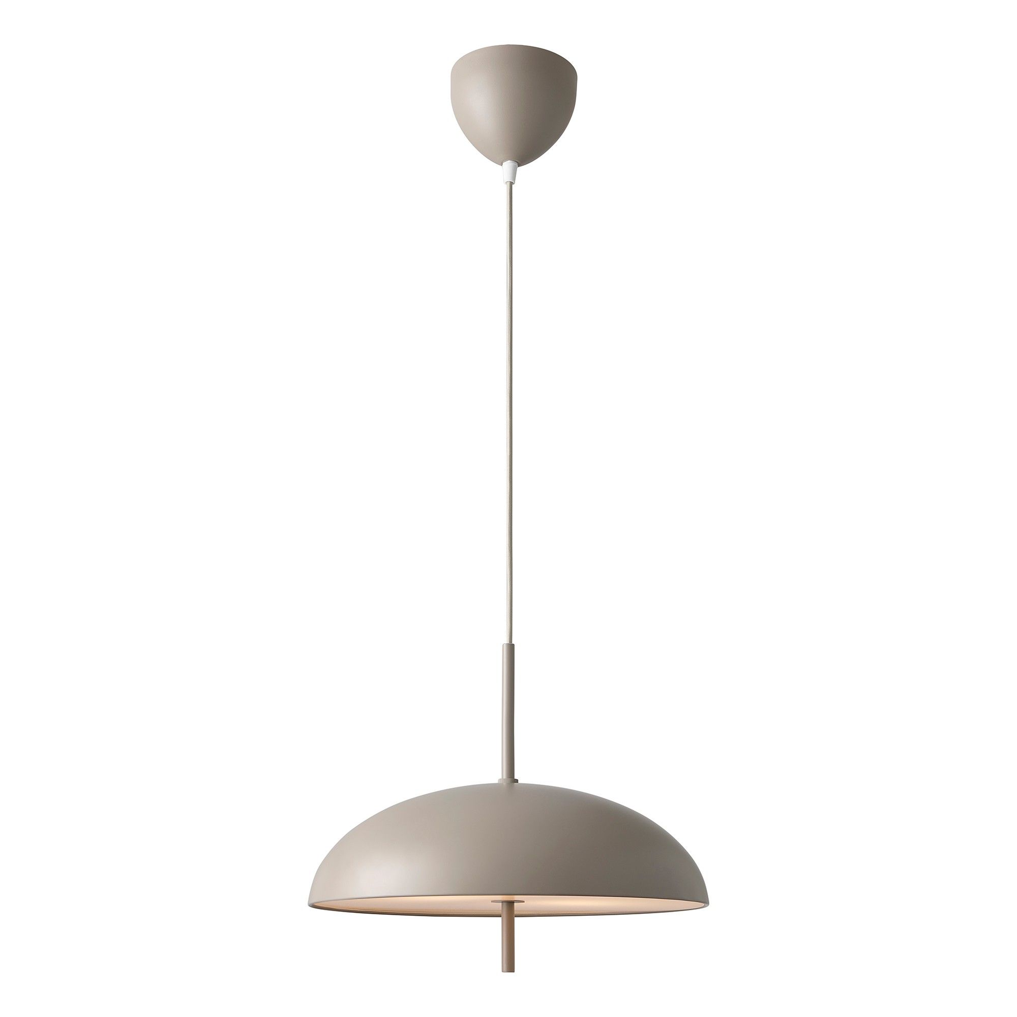 Nordlux Premium Indoor Pendant Light Brown Metal E27 Diffused - Mains Powered, IP20