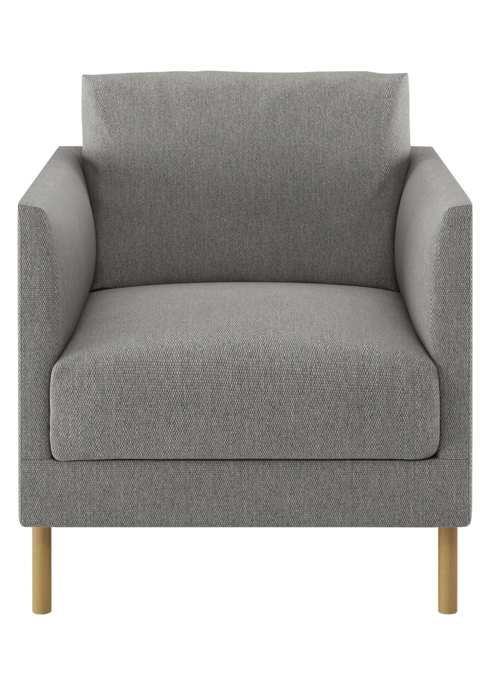 Habitat Hyde Grey Fabric Armchair