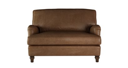 Bluebell Loveseat Sofabed in Tan Vintage Leather - sofa.com